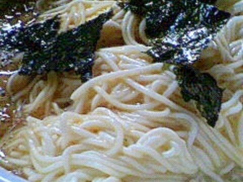 たまご納豆そうめん